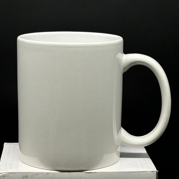 NIB "Wears Black Loves Coffee Avoids People" Ceramic Coffee Mug Boxed - Picture 6 of 8